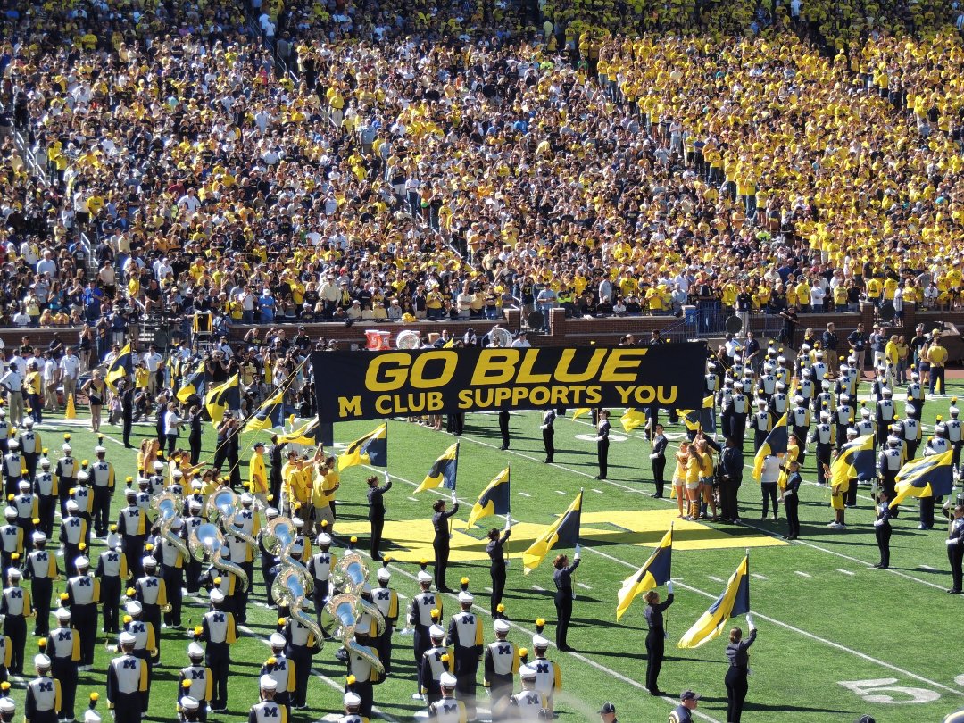 Donna Bell Zimmer's album, Game Day in Ann Arbor - 9-15-12