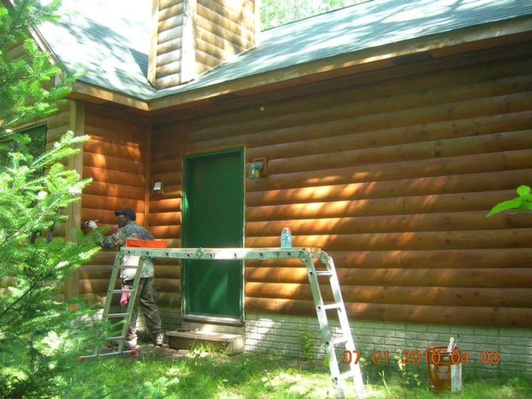 Kathy Mitten's album, Cabin Before and After