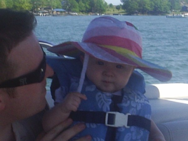 Carl Stevens' album, Taylor Brooke's first boat ride