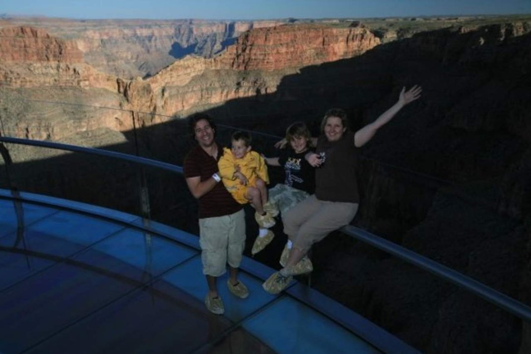 Fran Balderrama's album, Family at Grand Canyon