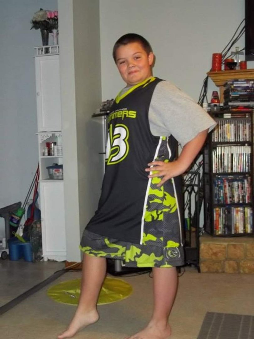 Kenneth Brewer's album, Zeke's B-Ball Uniform