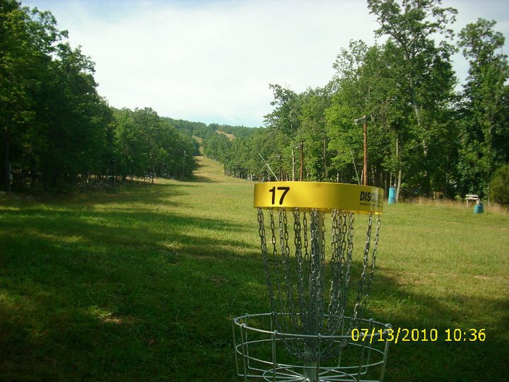 Michael Smith's album, disc golf on massanutten mt.