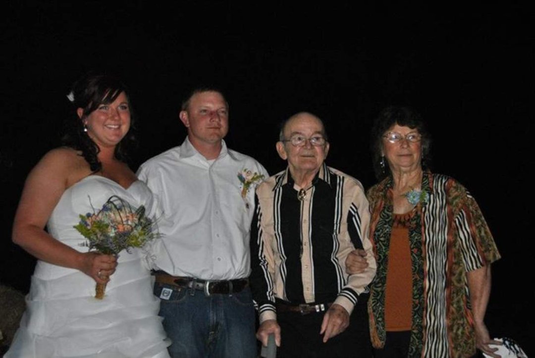 Jeff Roebuck's album, the wedding