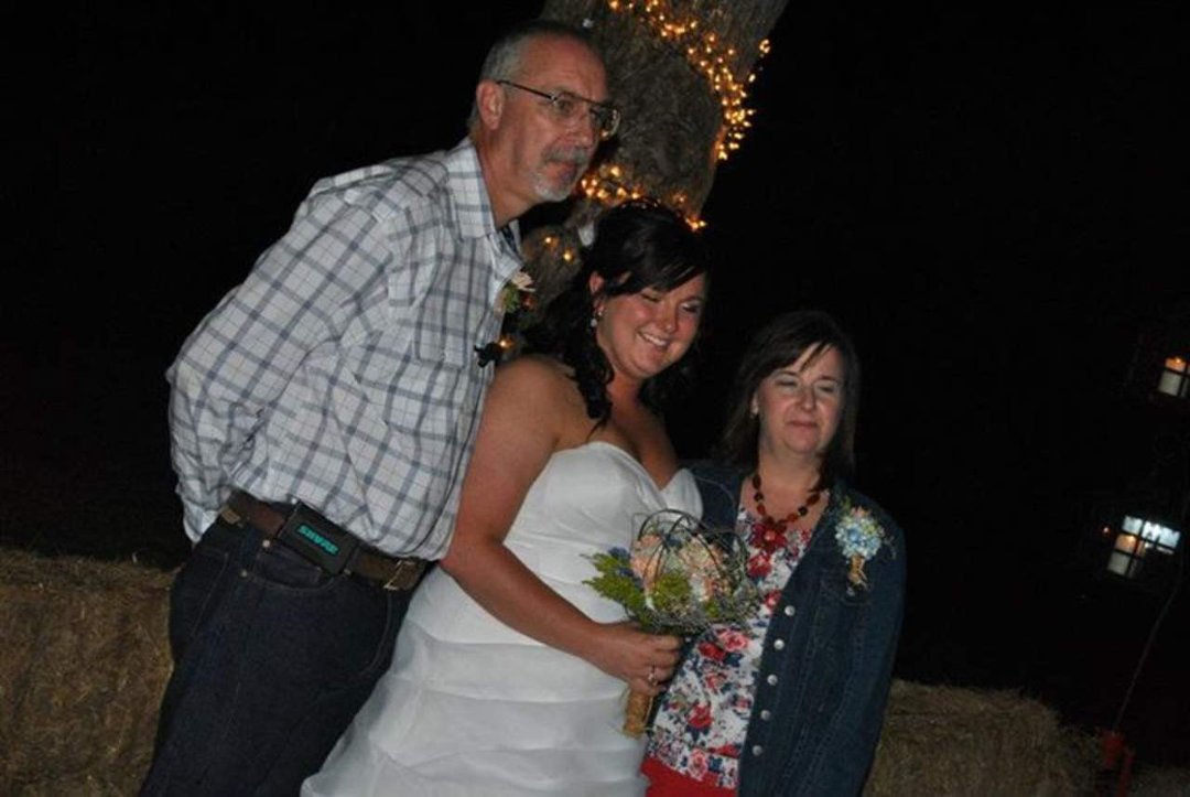 Jeff Roebuck's album, the wedding