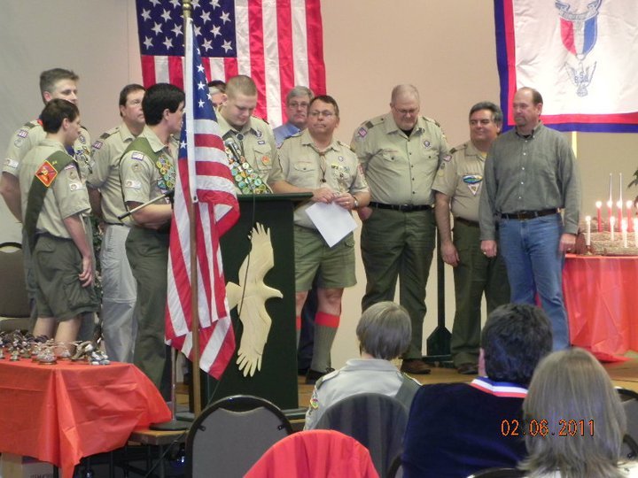 Sandra Lankford's album, Presentation of Eagle Scouts - George Harris & Ricky Rojas (Ge