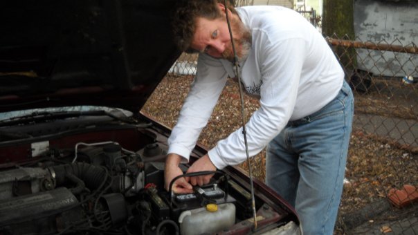 boyd conklin's album, Fixing the car