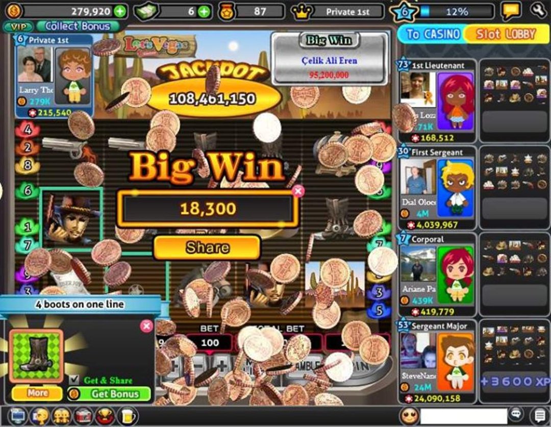 Larry Thomas' album, Let's Vegas Casino-Slot Roulette Photos