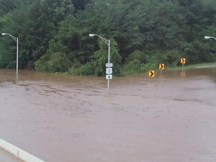 Christopher Gallagher's album, Route 1 Flooding from Irene