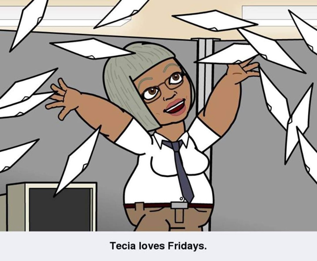 Tecia Reynolds' album, Bitstrips Photos