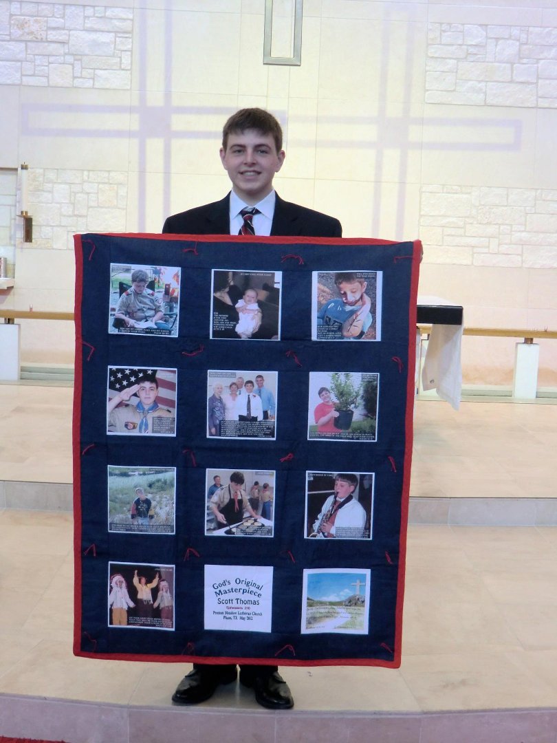 David Howerton's album, Scott's High School Graduation Quilt
