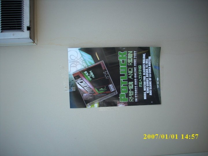 Erick Hendrickson's album, POTLUCK Street Team