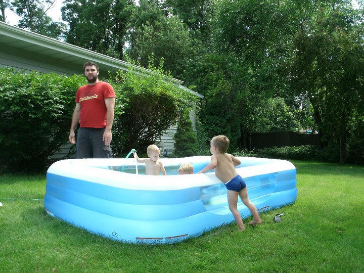 Cecelia Van Over's album, pool time