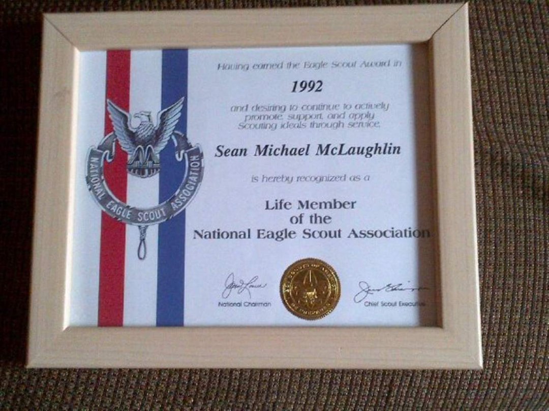 Sean McLaughlin's album, Boy Scouts