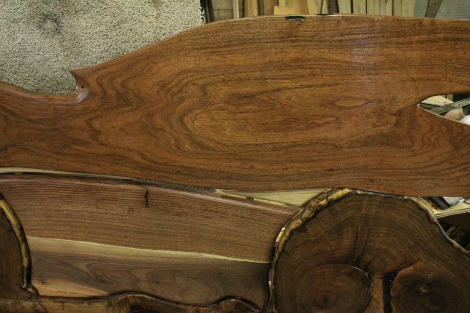 Rod Austin's album, bed headboard