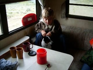 Karen Garrett's album, Birthday camping
