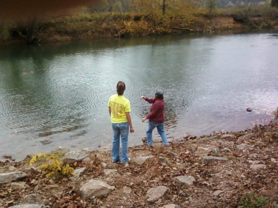 Jeff Gaddy's album, Fall outing with Mandi Lee and our sons