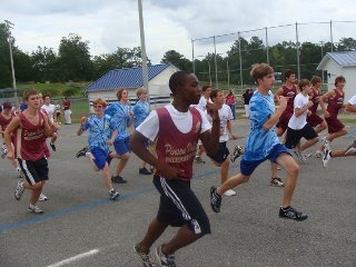 Brad Thomas' album, Kyle's last cross country meet