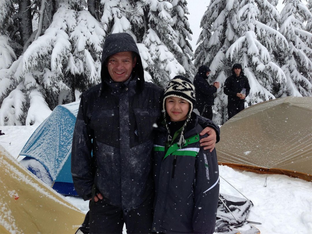 Mark Laurance's album, Troop 600 Snowshoe Camping 2013
