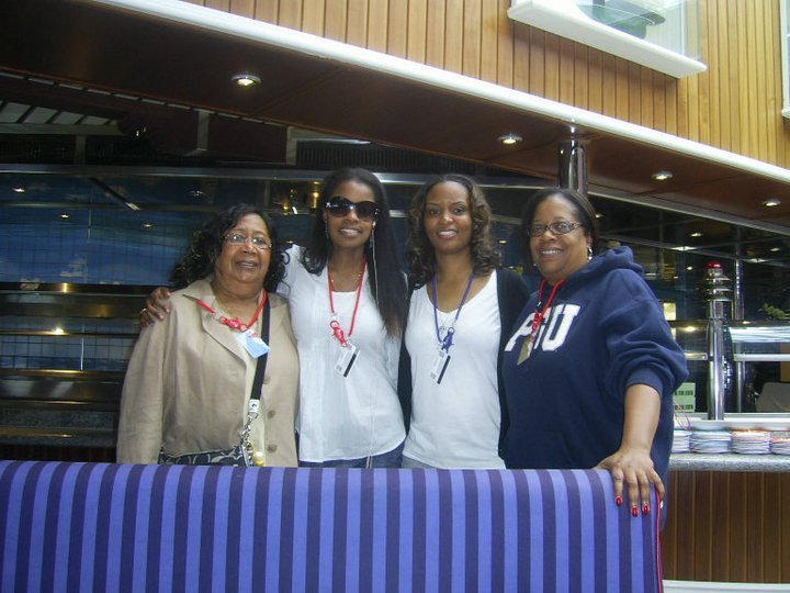 Mildred Ferebee's album, My 1st Cruise