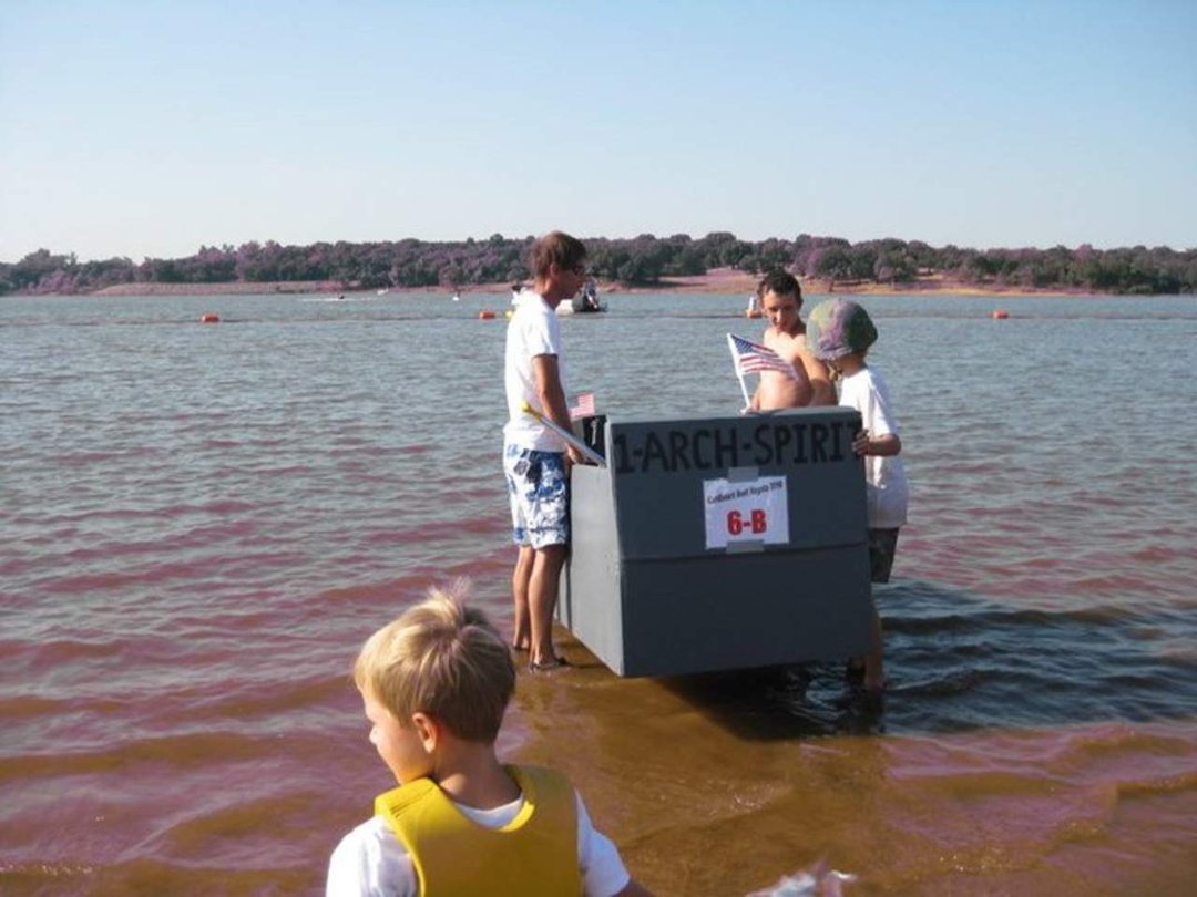 Paul Studiner's album, CARDBOARD BOAT RACE 8/10