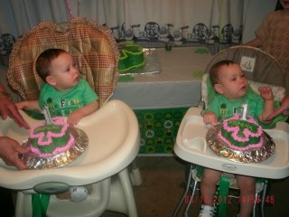 Joe-Carol Burchell's album, saffiera and athena's 1st b-day