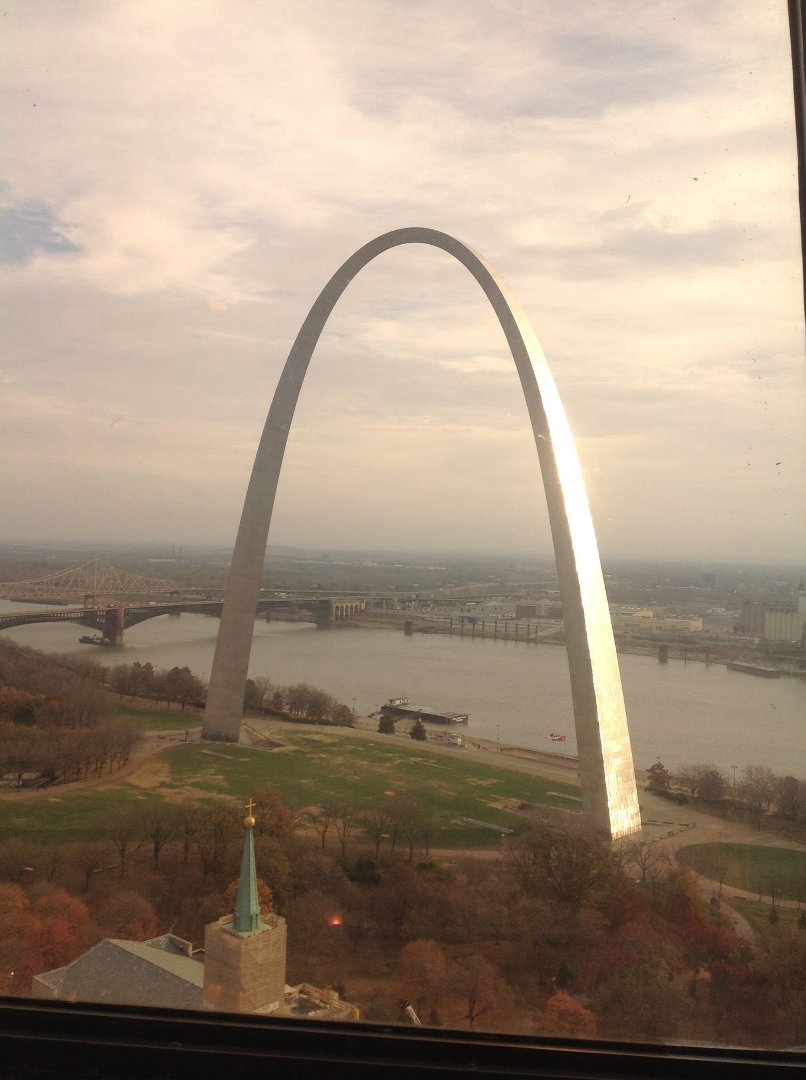 Gail Joseph's album, St Louis trip