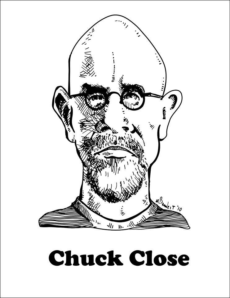 Mike Barnett's album, Mike's Line Art Caricatures
