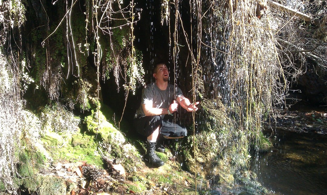 Kenneth Weber's album, Escondedo Falls, Malibu,Ca