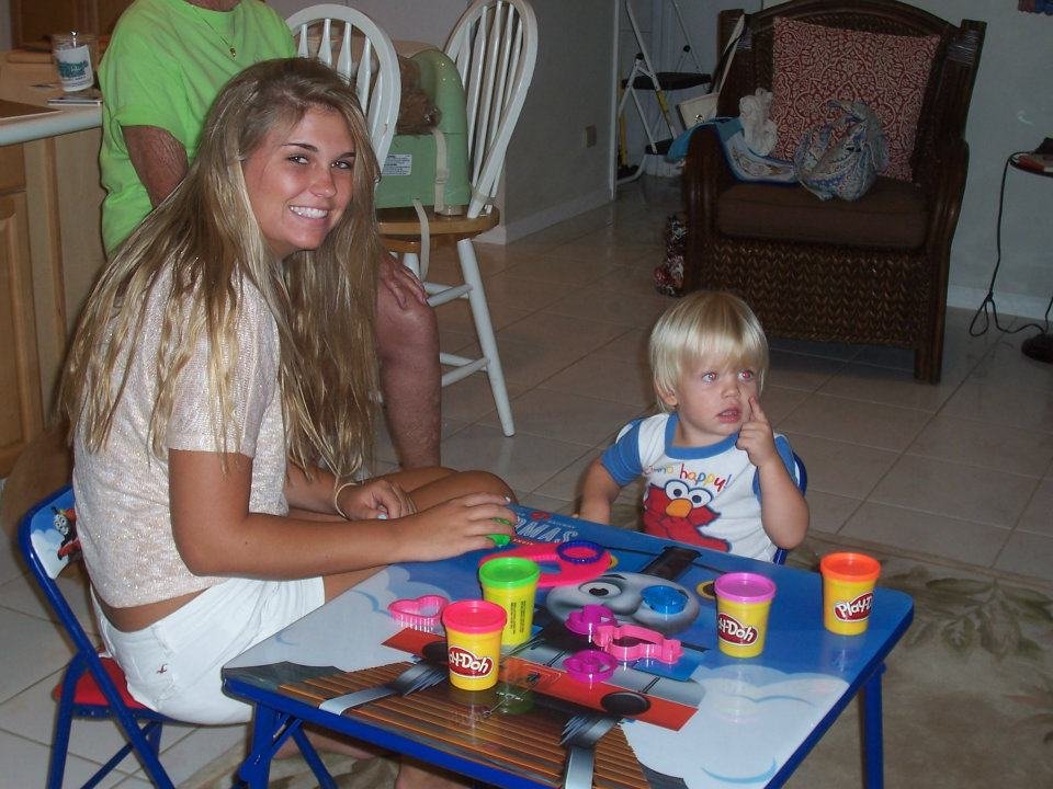 Priscilla McKinnon's album, Babysitting Cayd 7/2012