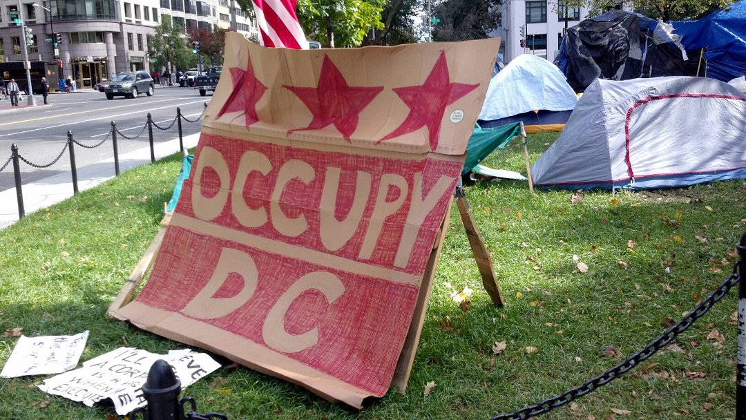 Scott Shields' album, occupy dc at McPherson Square