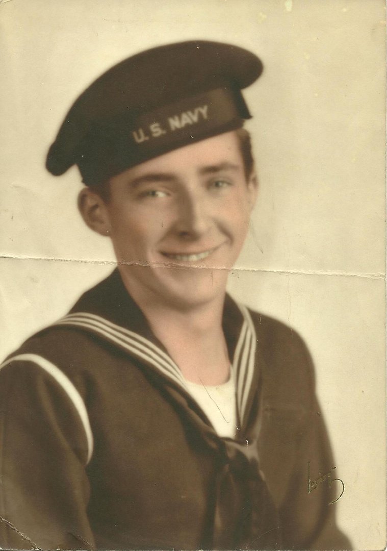 Michael McKenna's album, My dad  United States Navy  1945