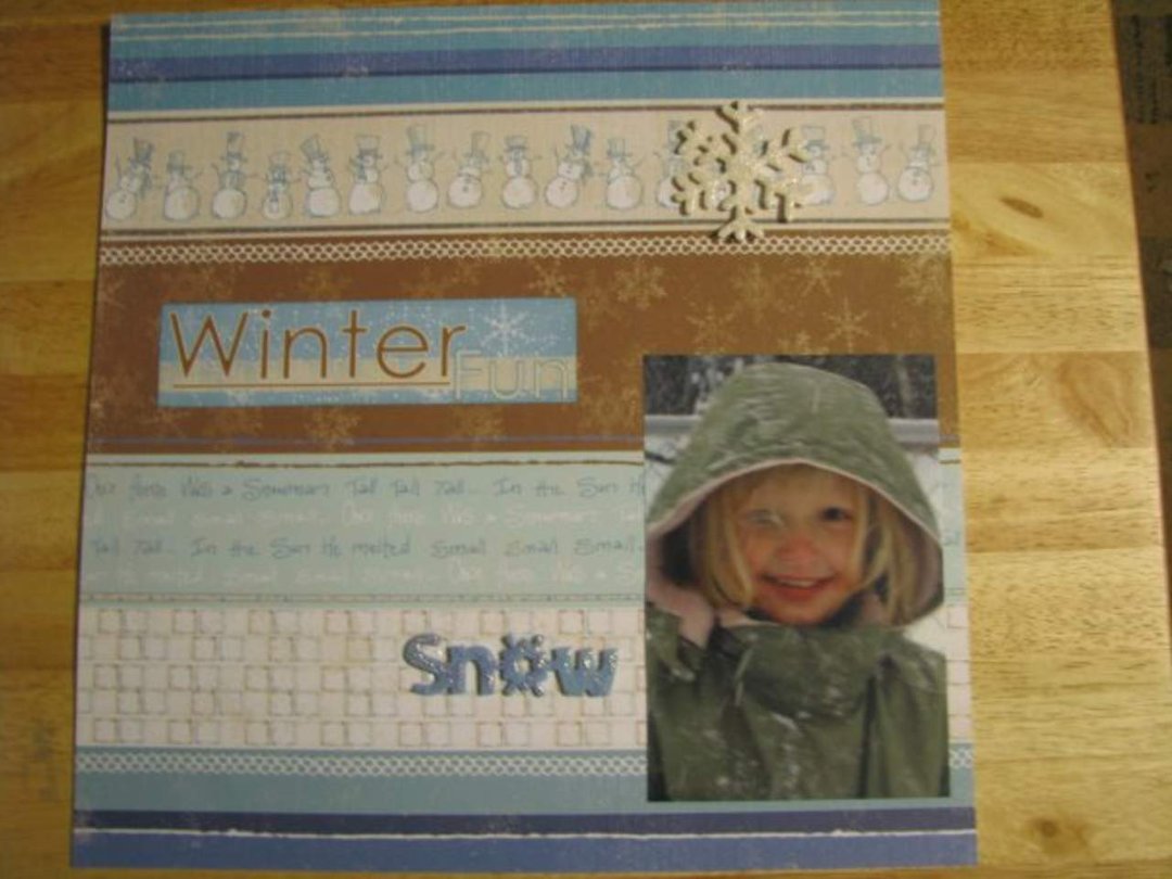 Joan Rainwater's album, 40 days of scrapbooking continued
