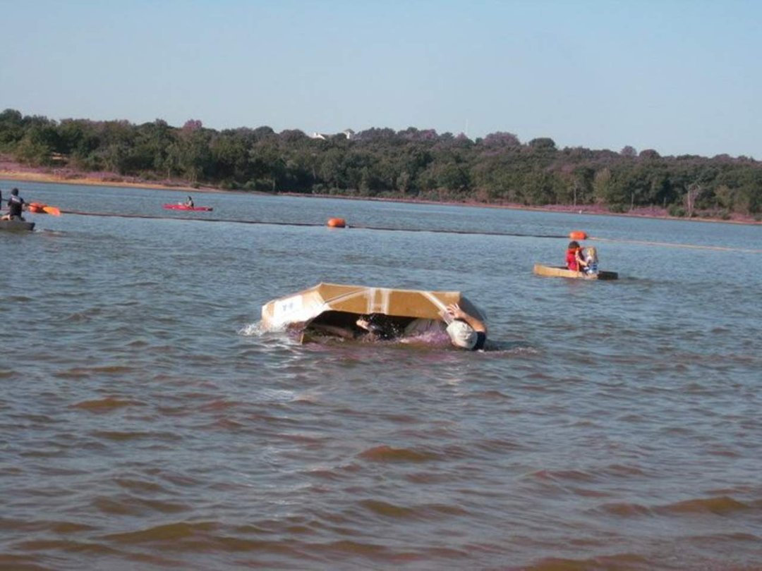 Paul Studiner's album, CARDBOARD BOAT RACE 8/10