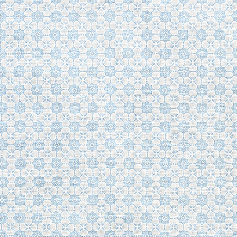Palisades Floret - China Blue Fabrics | Schumacher Palisades Floret - China Blue Fabrics | Schumacher