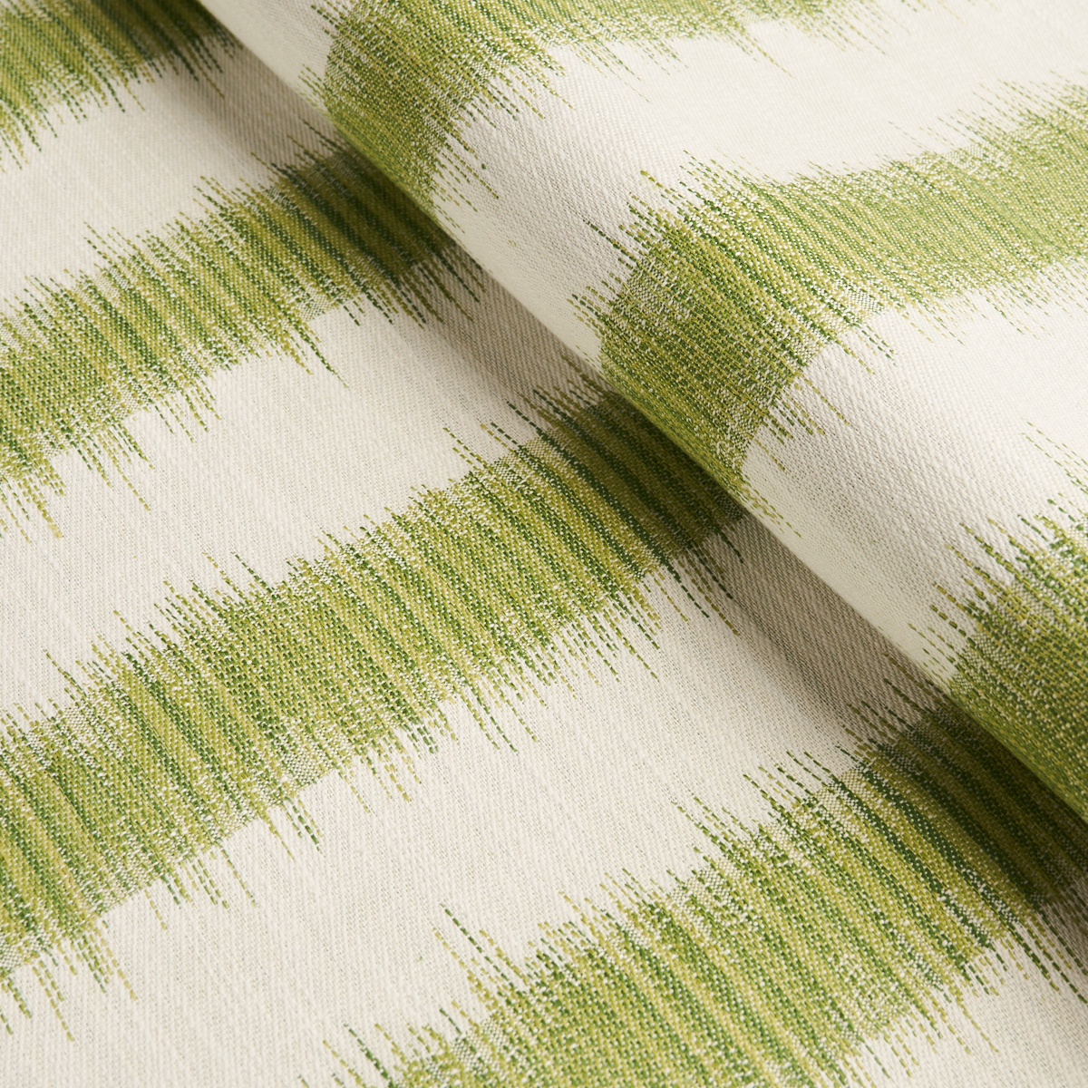Attleboro Ikat - Green Fabrics | Schumacher