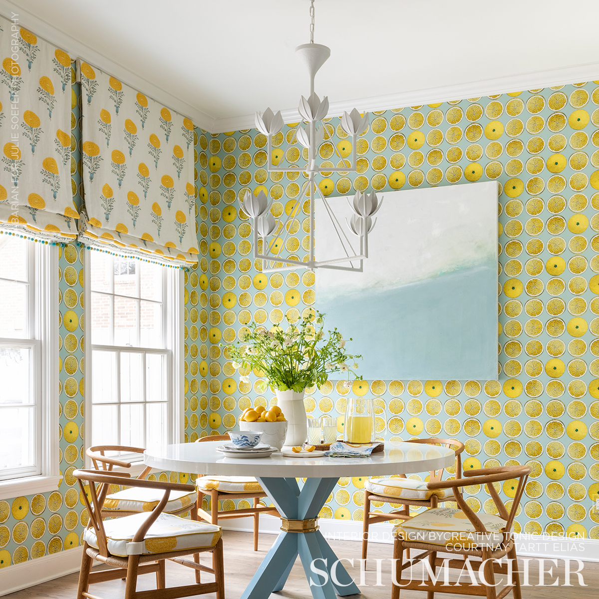 Marigold Hand Block Print - Yellow Fabrics | Schumacher