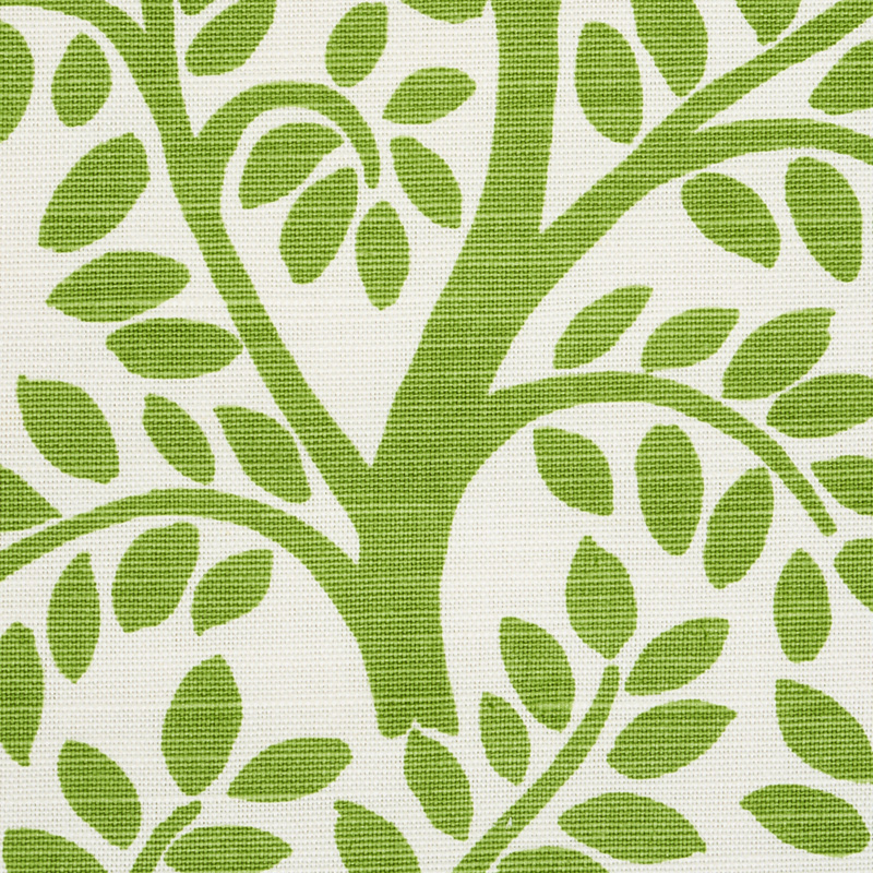 Temple Garden II - Green Fabrics