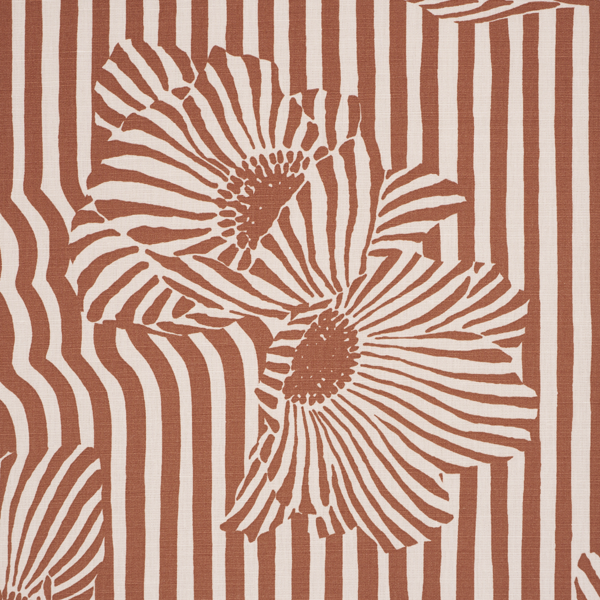 Chaney Floral - Terracotta Fabrics | Schumacher Chaney Floral - Terracotta Fabrics | Schumacher