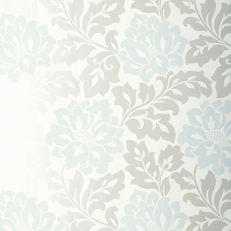 SARACENO DAMASK — AQUAMARINE