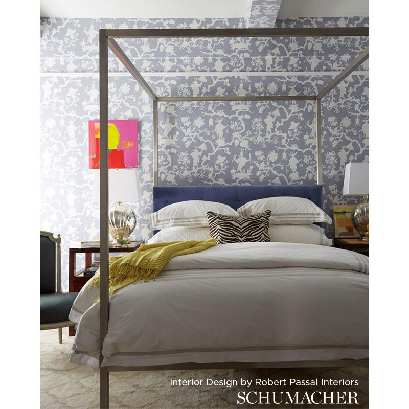 SHANTUNG SILHOUETTE PRINT gallery 1