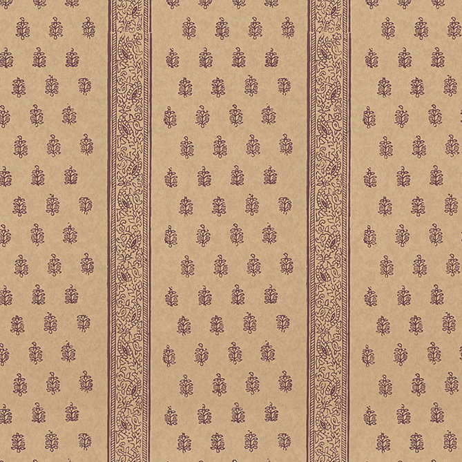 KATSURA STRIPE — AUBERGINE