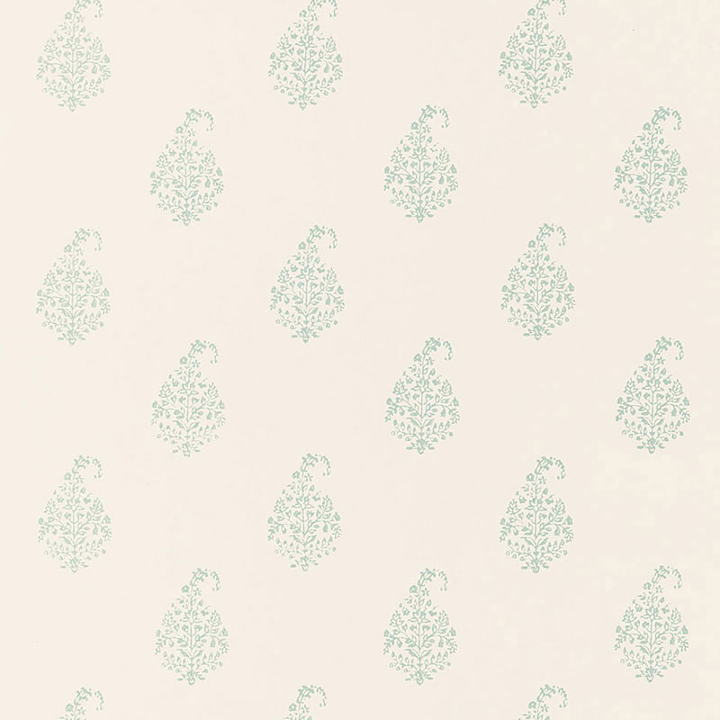 KERALA PAISLEY — WATER BLUE