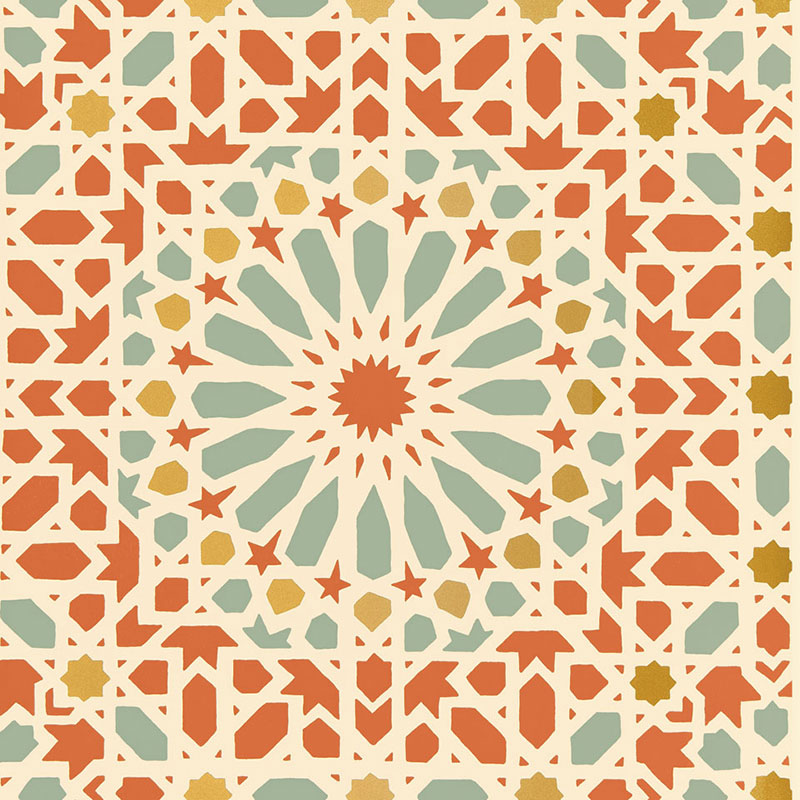 Nasrid Palace Mosaic — PERSIMMON