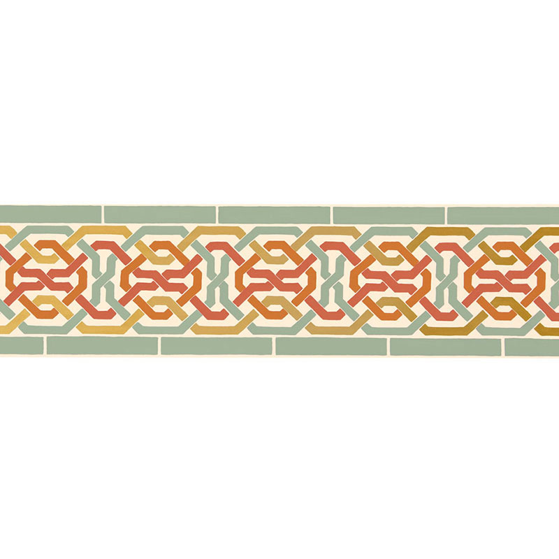 DARRO MOSAIC BORDER — PERSIMMON