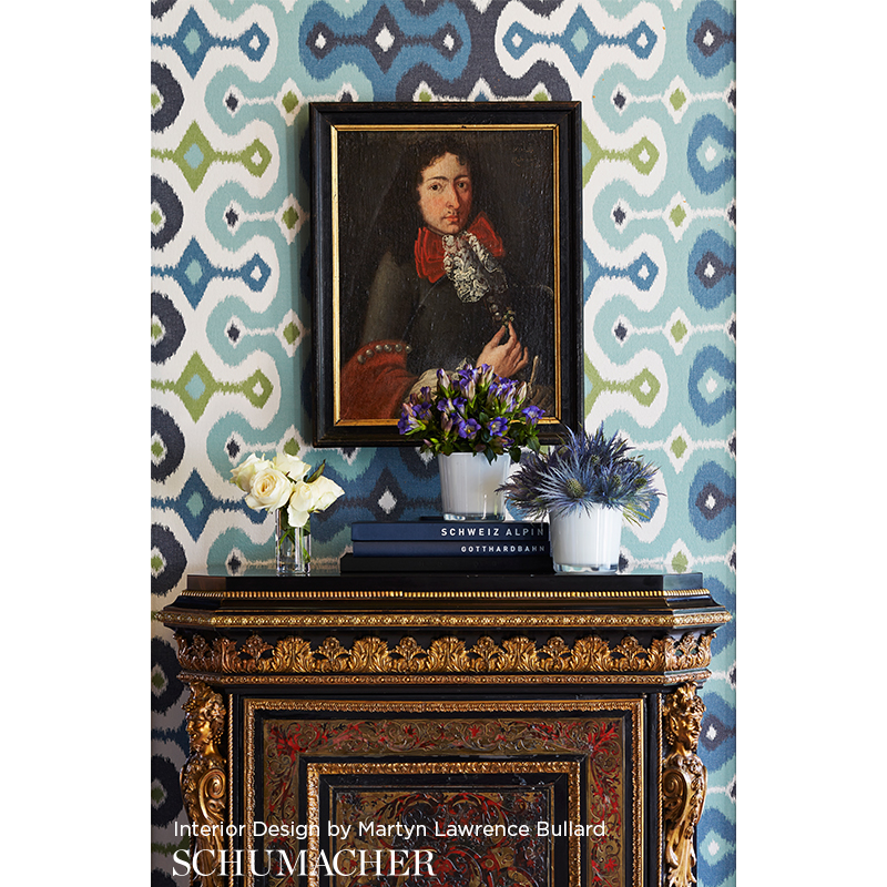 Darya Ikat Sidewall gallery 3