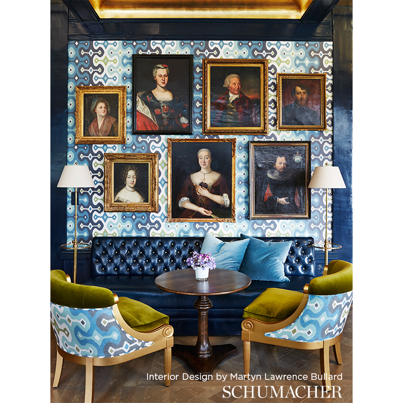 Darya Ikat Sidewall gallery 4