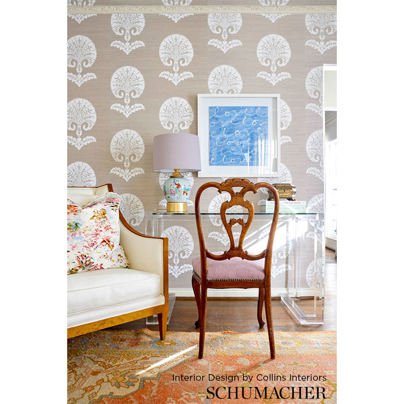 OTTOMAN FLOWER SISAL gallery 1