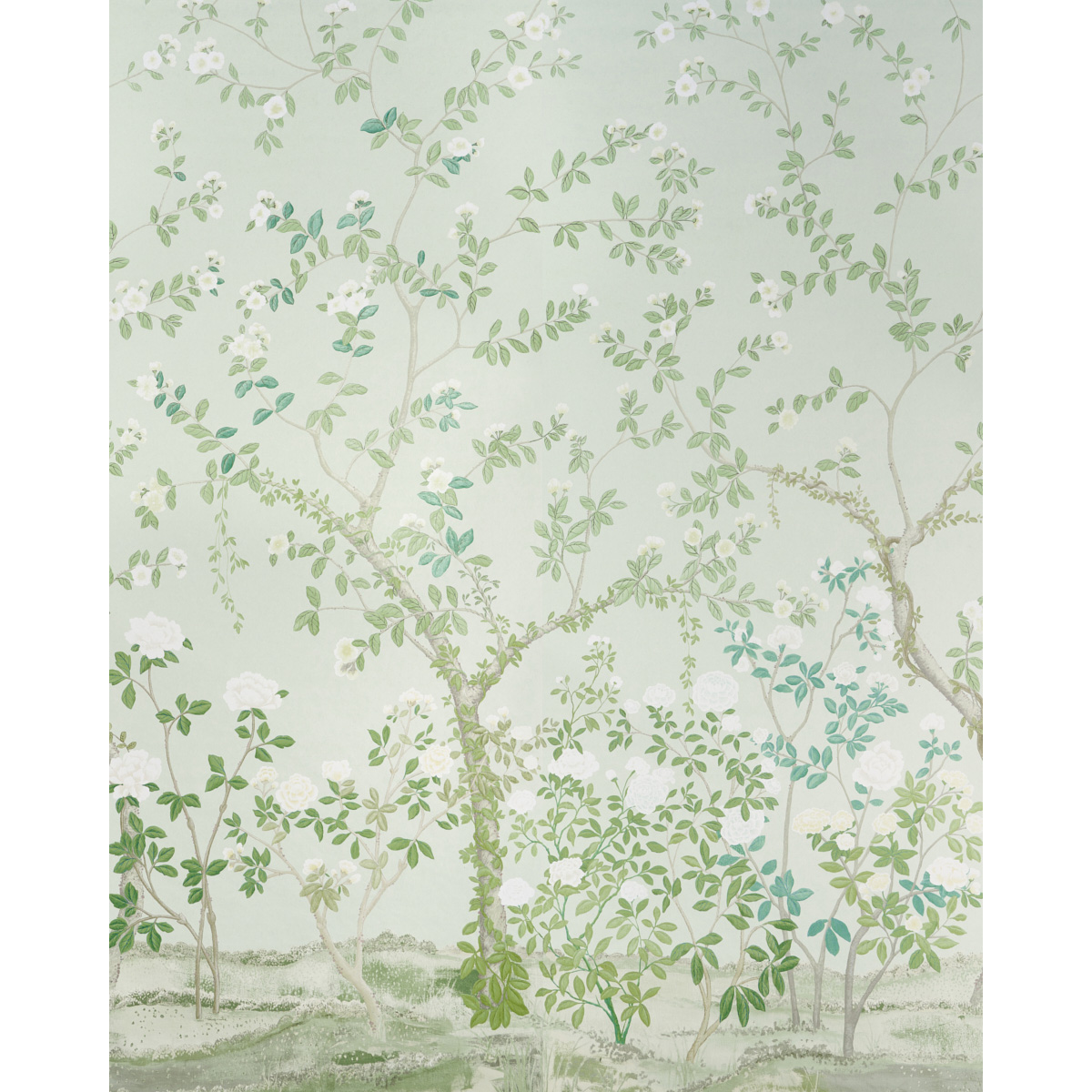 MADAME DE POMPADOUR PANEL SET — GREEN