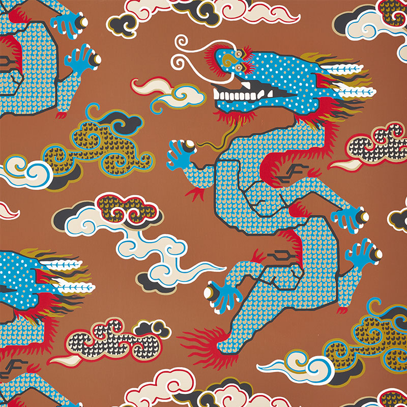 MAGICAL MING DRAGON — BROWN