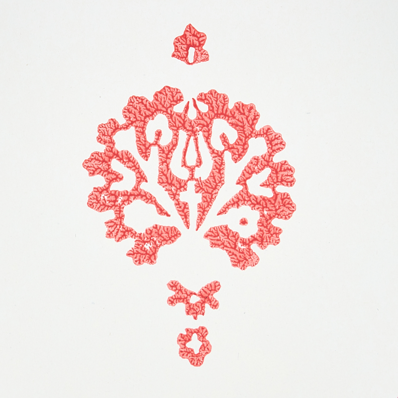 DAHLIA HAND BLOCKED PRINT gallery 3